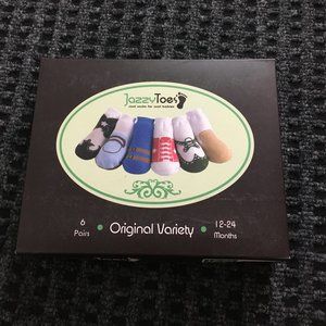 JazzyToes Boys Variety Socks 12-24 month